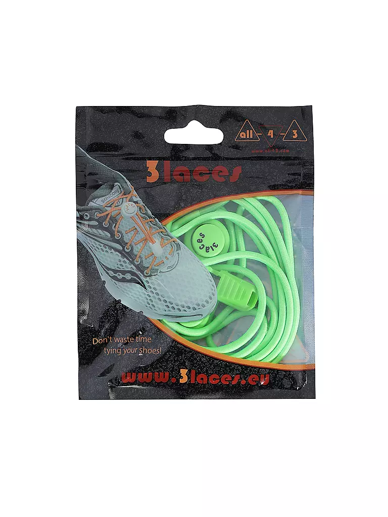 3 LACES | Lacci per scarpe 3Laces | Verde