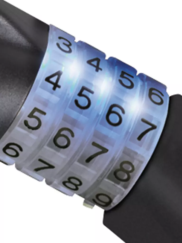 ABUS | Lucchetto a spirale Raydo Pro 1450/185 | Nero