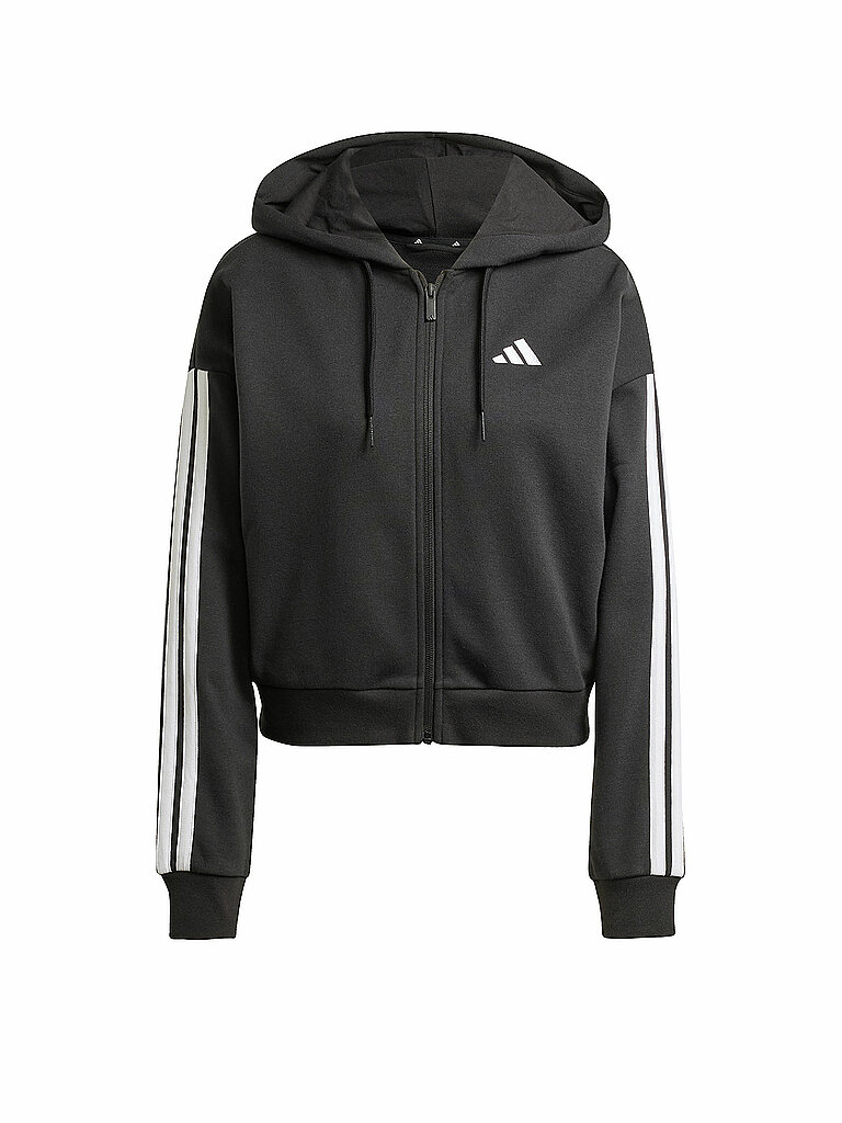 Felpa con cappuccio da donna 3S FT FZ nero XL