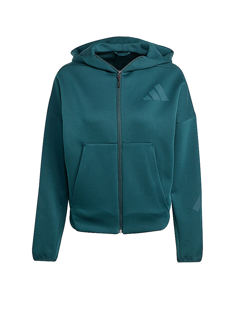 Felpa con cappuccio da donna Z.N.E petrolio XS