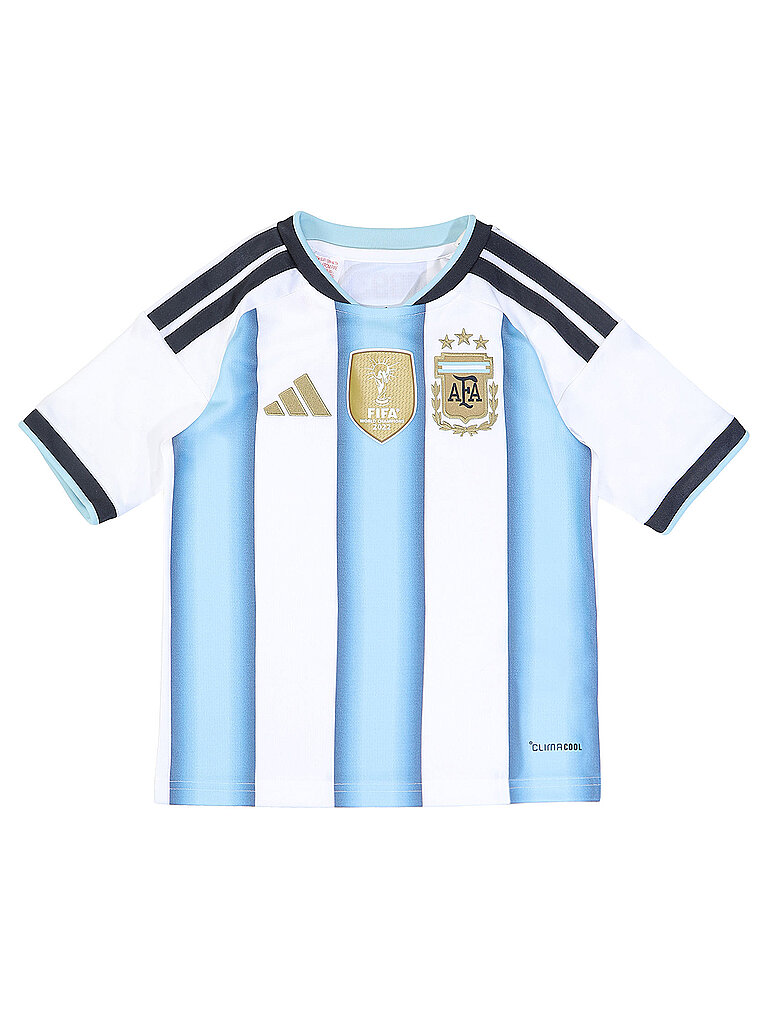 Maglia da calcio per bambini Argentina Home bianco 140