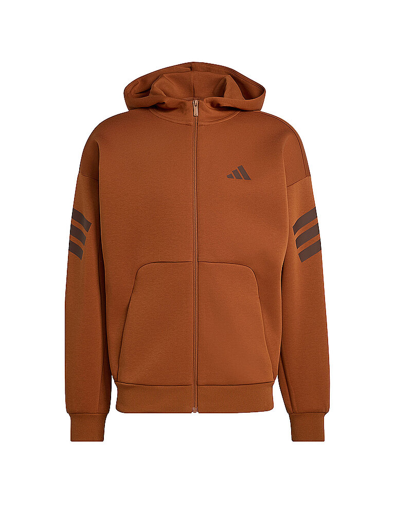Felpa con cappuccio da uomo FI 3S rame XL