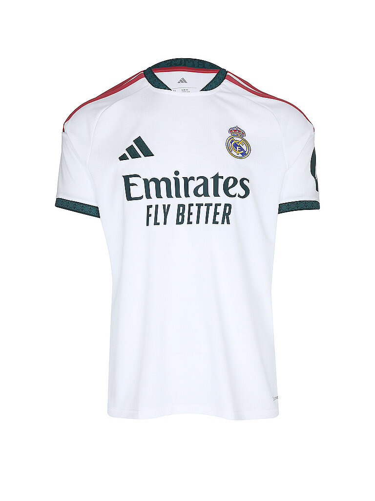 ADIDAS Maglia da calcio da uomo REAL Home bianco / S