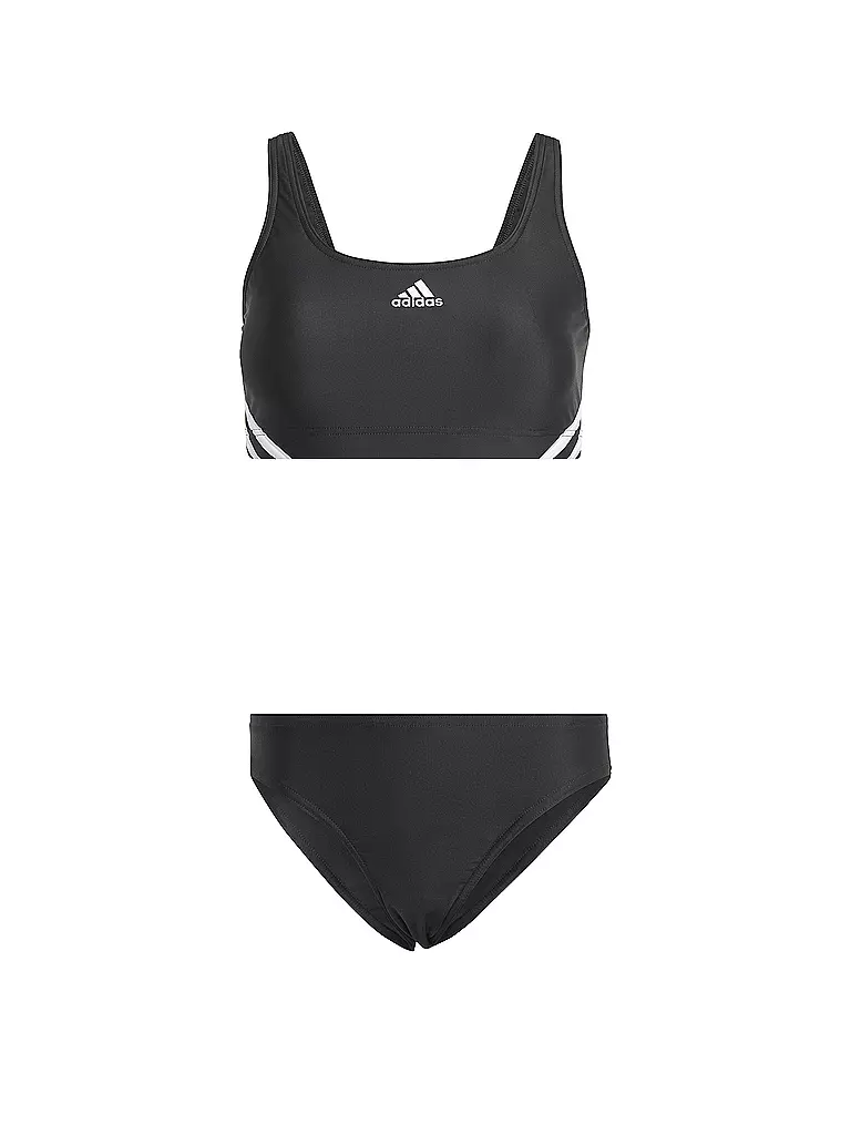 ADIDAS | Bikini da donna a 3 strisce | Nero