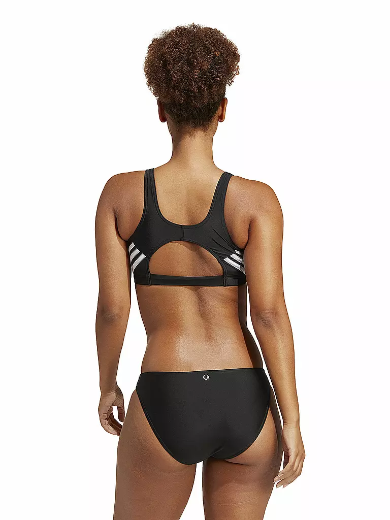 ADIDAS | Bikini da donna a 3 strisce | Nero