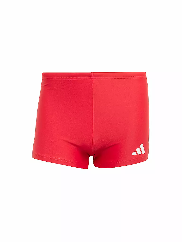 ADIDAS | Boxer da bagno aderenti da uomo 3S BLD | Rosso
