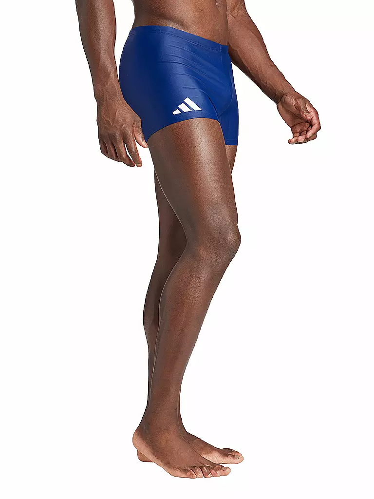 ADIDAS | Boxer da bagno da uomo con gamba Solid | Blu scuro