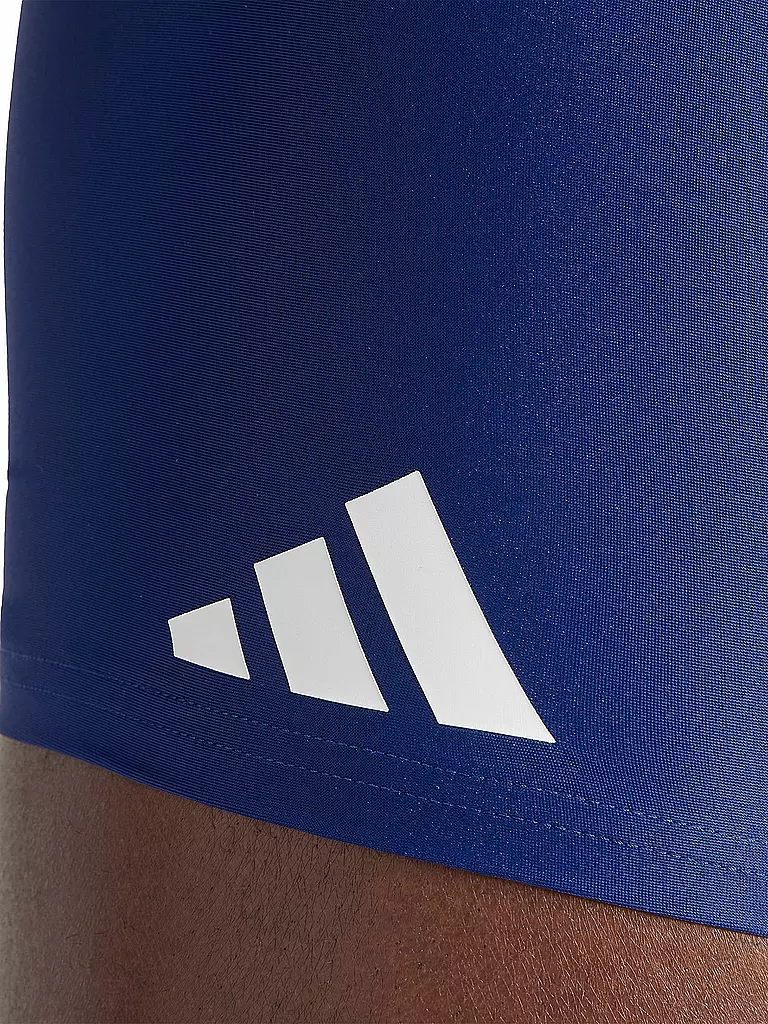 ADIDAS | Boxer da bagno da uomo con gamba Solid | Blu scuro