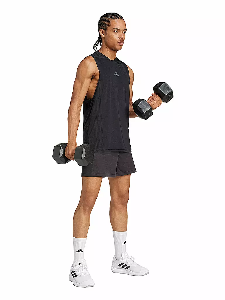 ADIDAS | Canotta da allenamento D4T Intense da uomo | Nero