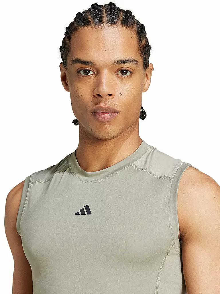 ADIDAS | Canotta da fitness da uomo TF C SL | Beige