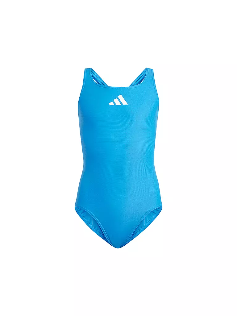 ADIDAS | Costume da bagno da ragazza 3 Bars | Blu