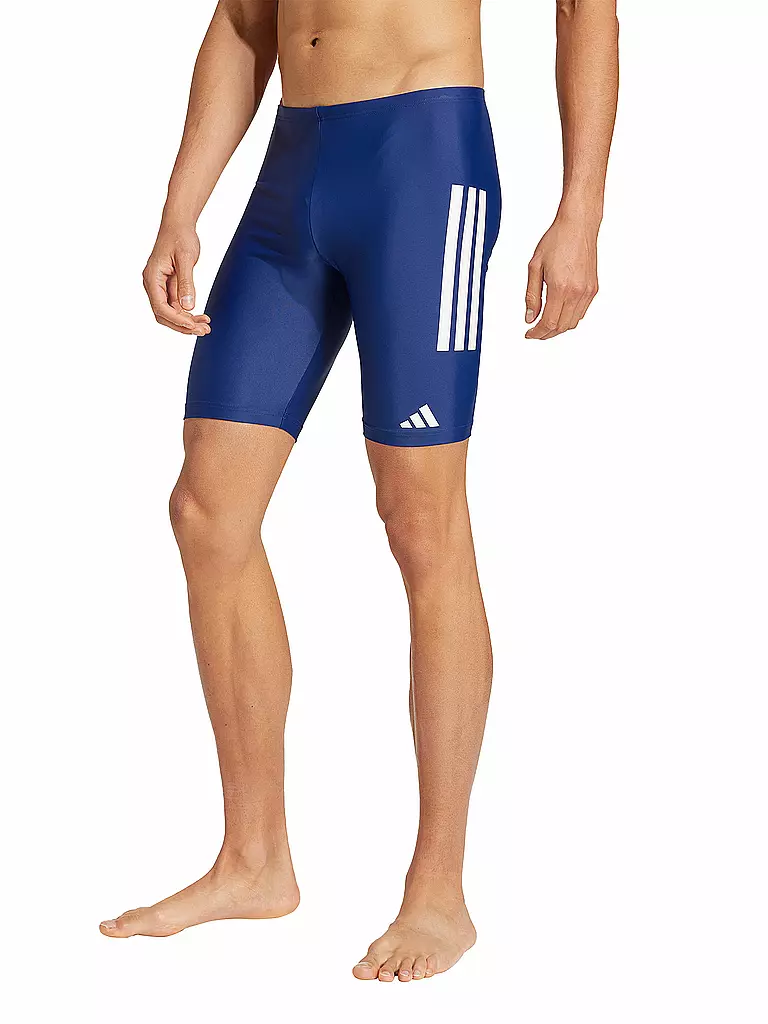 ADIDAS | Costume da bagno da uomo con gamba 3S BLD Jam | Blu scuro