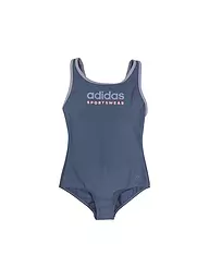ADIDAS | Costume da bagno sportivo da ragazza | Blu scuro