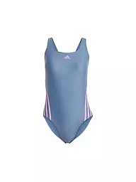 ADIDAS | Damen Badeanzug 3-Streifen | Blu scuro