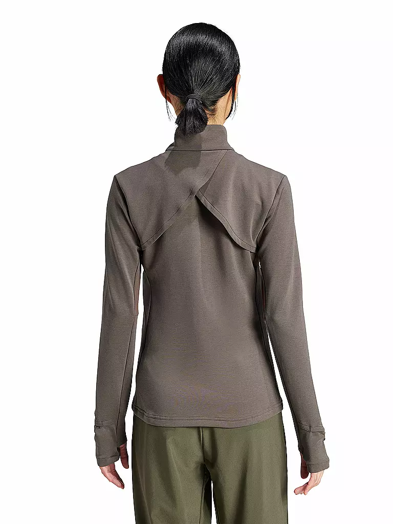 ADIDAS | Damen Fitnessjacke  | Marrone