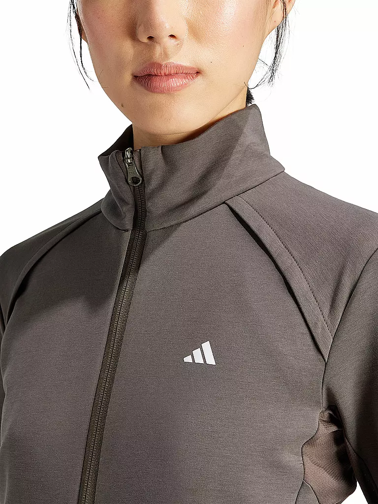 ADIDAS | Damen Fitnessjacke  | Marrone