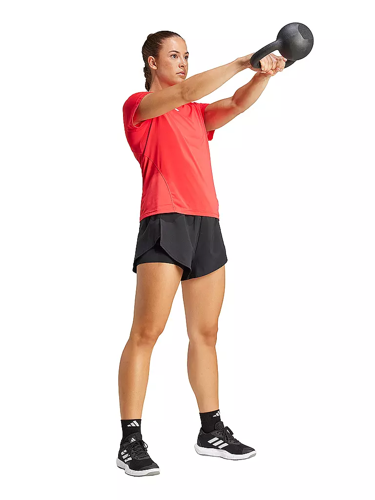 ADIDAS | Damen Fitnessshirt WTR D4T | Rosso