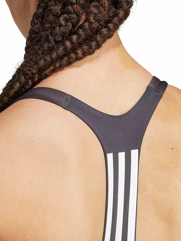 ADIDAS | Damen Sport-BH 3S Medium Support | Grigio