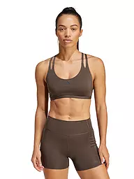 ADIDAS | Damen Sport-BH Aeroimpact Luxe  Low Support | Marrone