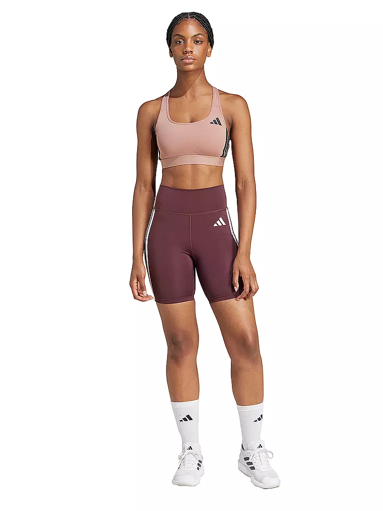 ADIDAS | Damen Sport-BH Pwrct 3S Medium Support | Corallo