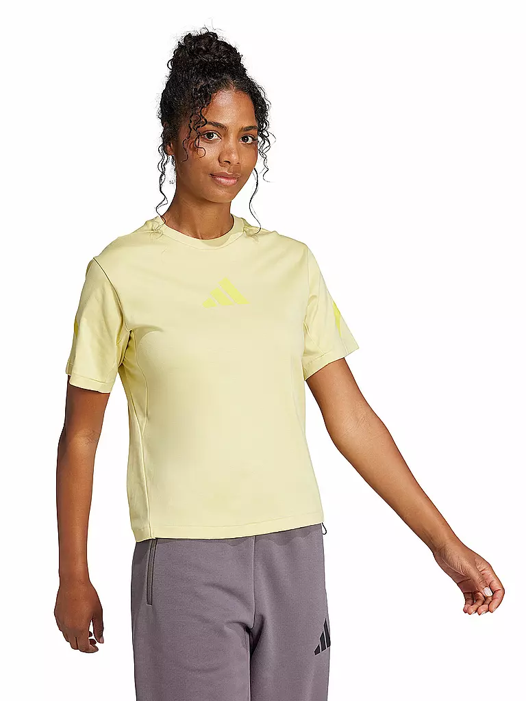 ADIDAS | Damen T-Shirt ZNE | Giallo