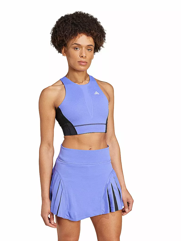 ADIDAS | Damen Tennisoberteil Pro HEAT.RDY Crop | Blu
