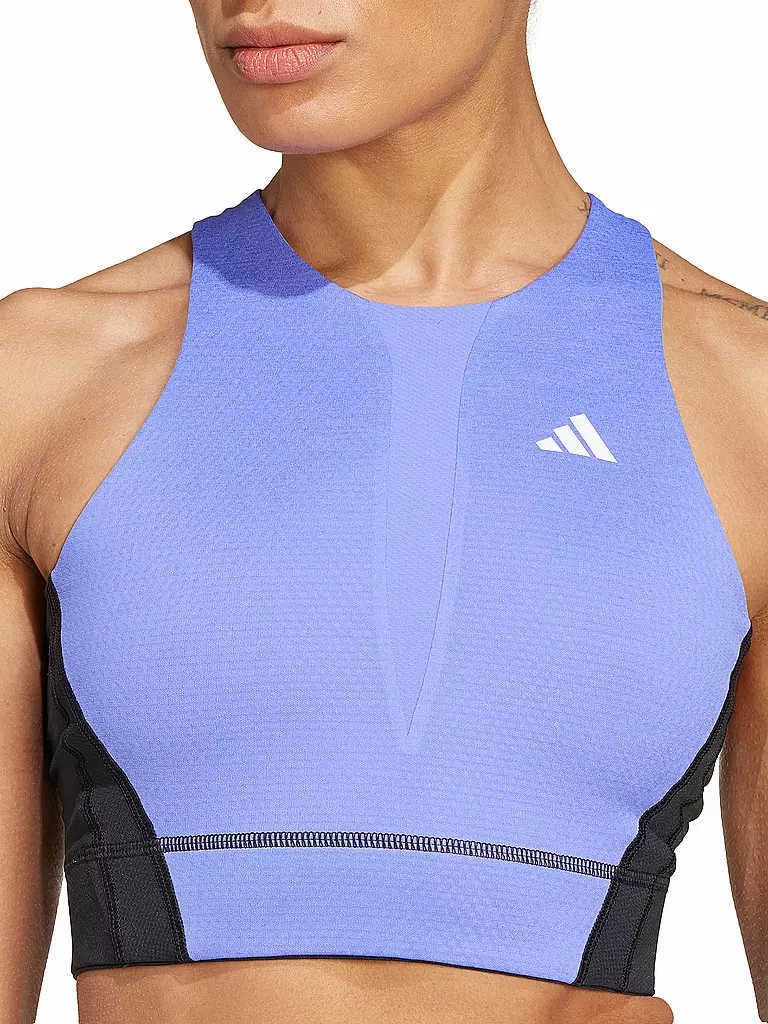 ADIDAS | Damen Tennisoberteil Pro HEAT.RDY Crop | Blu