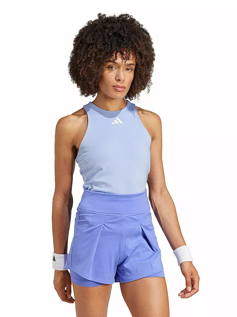 ADIDAS | Damen Tennistank Y-Tanktop | Blu chiaro