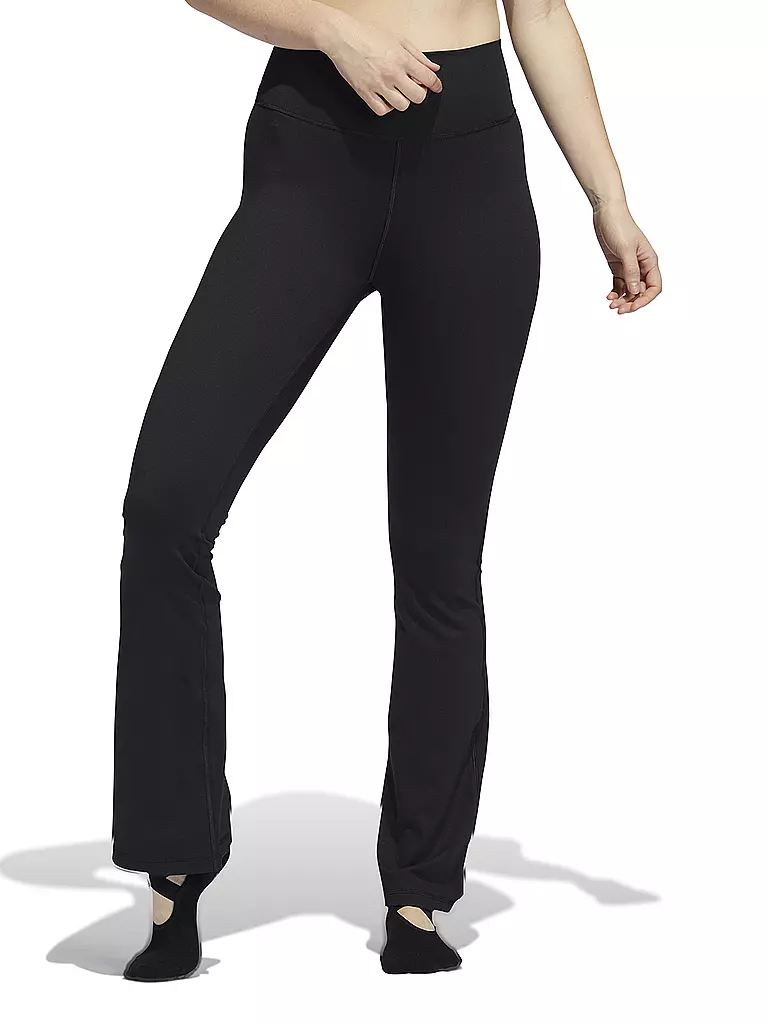 ADIDAS | Damen Yogahose Jazzpanz Studio Flared | Nero