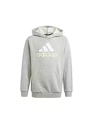 ADIDAS | Felpa con cappuccio da bambino Essentials con logo grande bicolore | Grigio