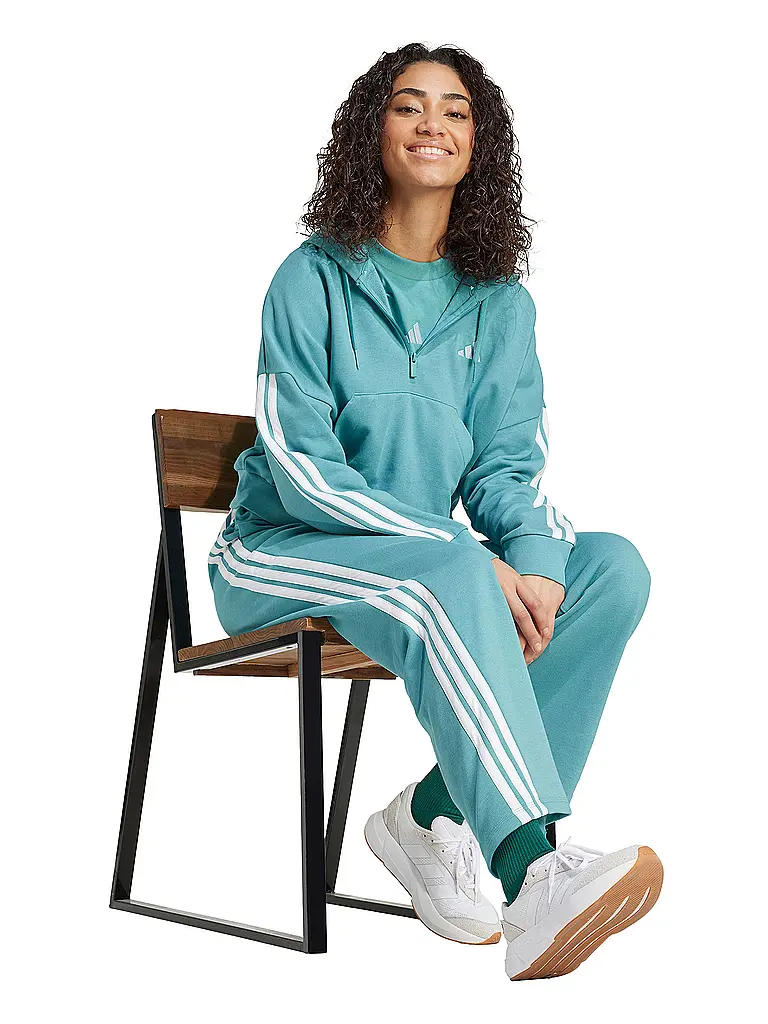 ADIDAS | Felpa con cappuccio da donna Half Zip 3S |