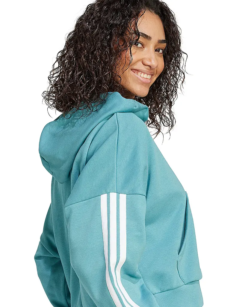 ADIDAS | Felpa con cappuccio da donna Half Zip 3S |