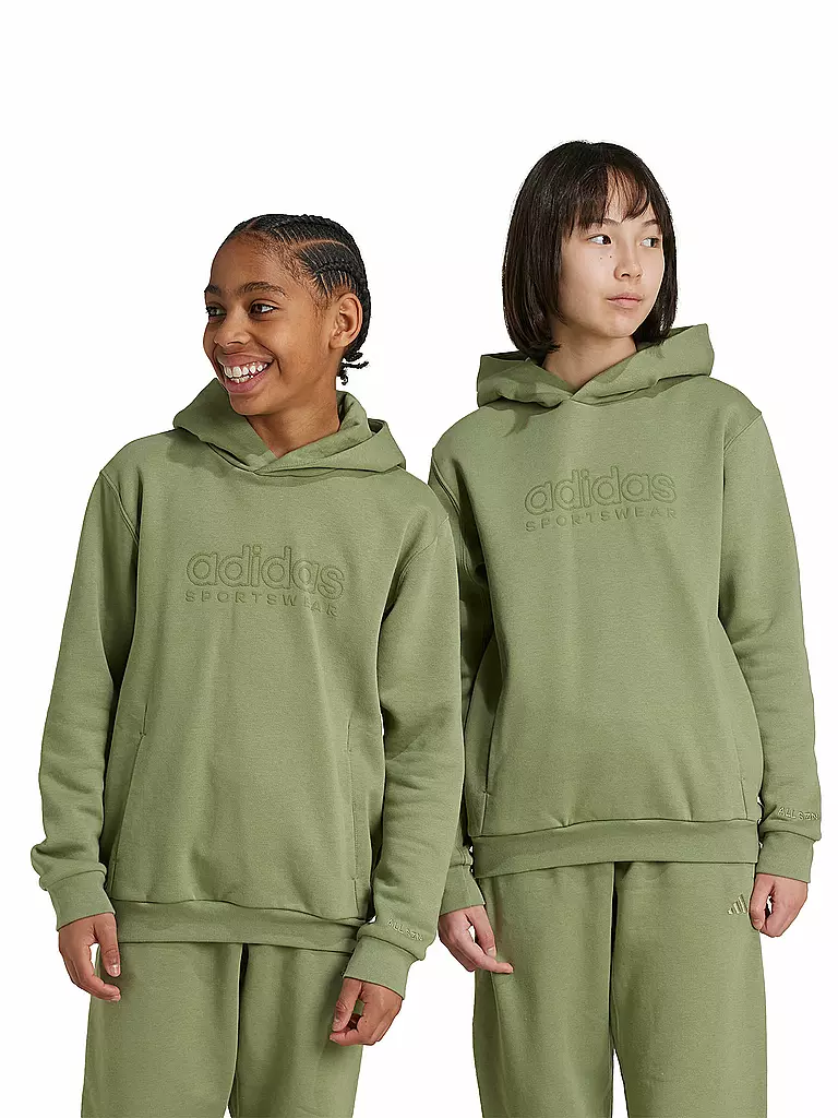 ADIDAS | Felpa con cappuccio da ragazza SZN GFX | Oliva