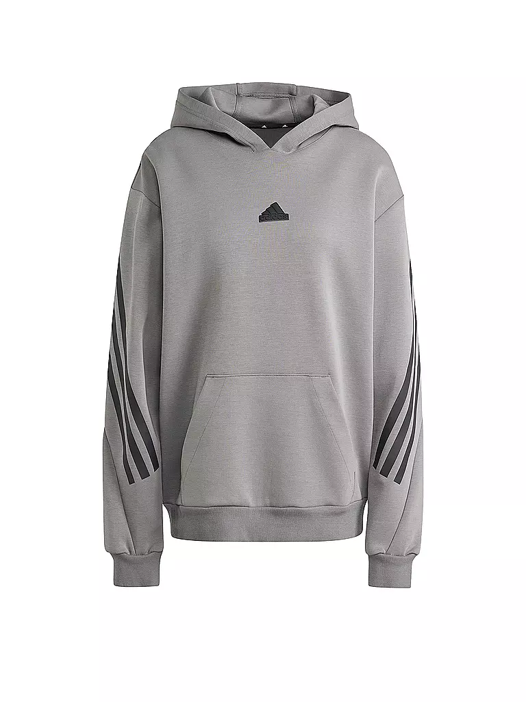 ADIDAS | Felpa con cappuccio da uomo Future Icons 3-Stripes | Grigio