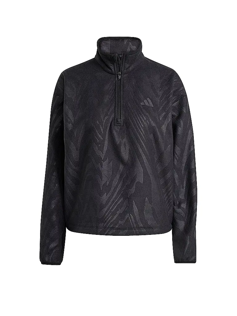 ADIDAS | Felpa da fitness in pile da donna | Nero