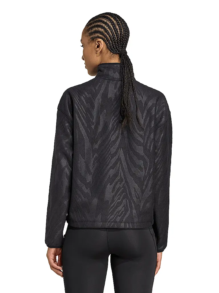 ADIDAS | Felpa da fitness in pile da donna | Nero