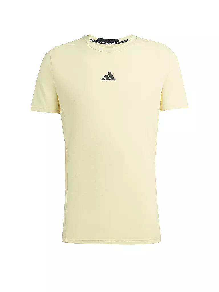 ADIDAS | Fitnessshirt da uomo D4T | Giallo