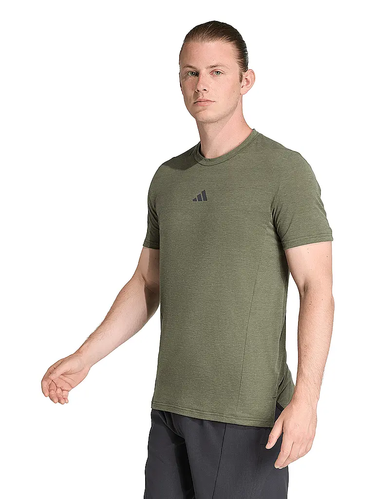 ADIDAS | Fitnessshirt da uomo D4T | Oliva