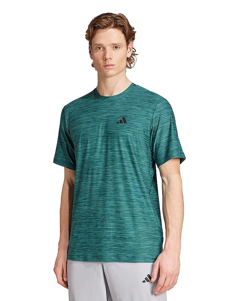 ADIDAS | Fitnessshirt da uomo TR-ES FR NOV | Petrolio