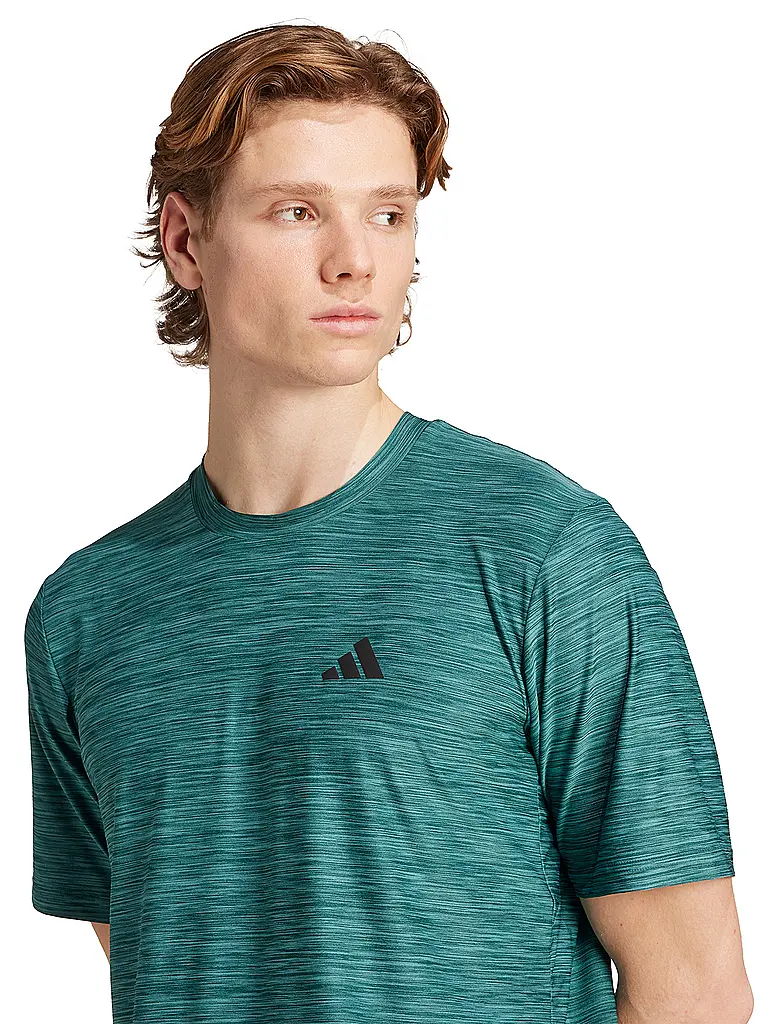 ADIDAS | Fitnessshirt da uomo TR-ES FR NOV | Petrolio