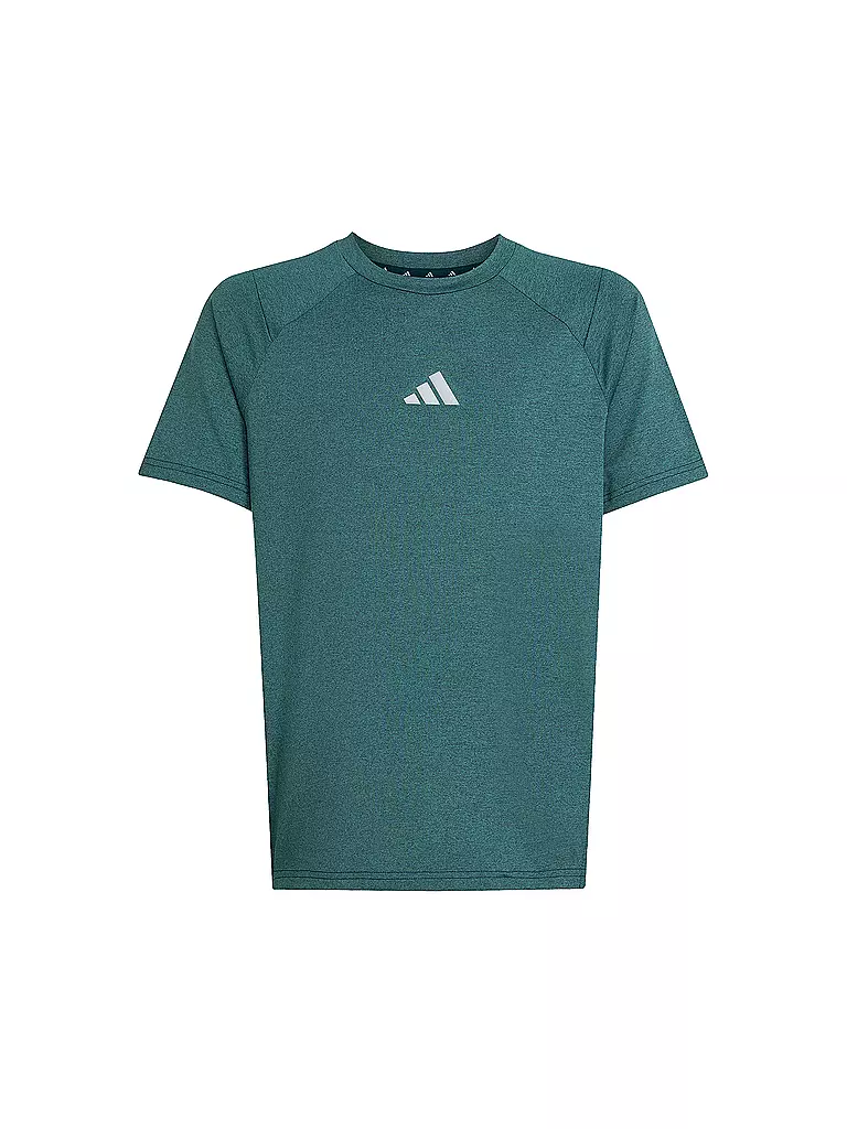 ADIDAS | Fitnessshirt per bambini | Verde scuro