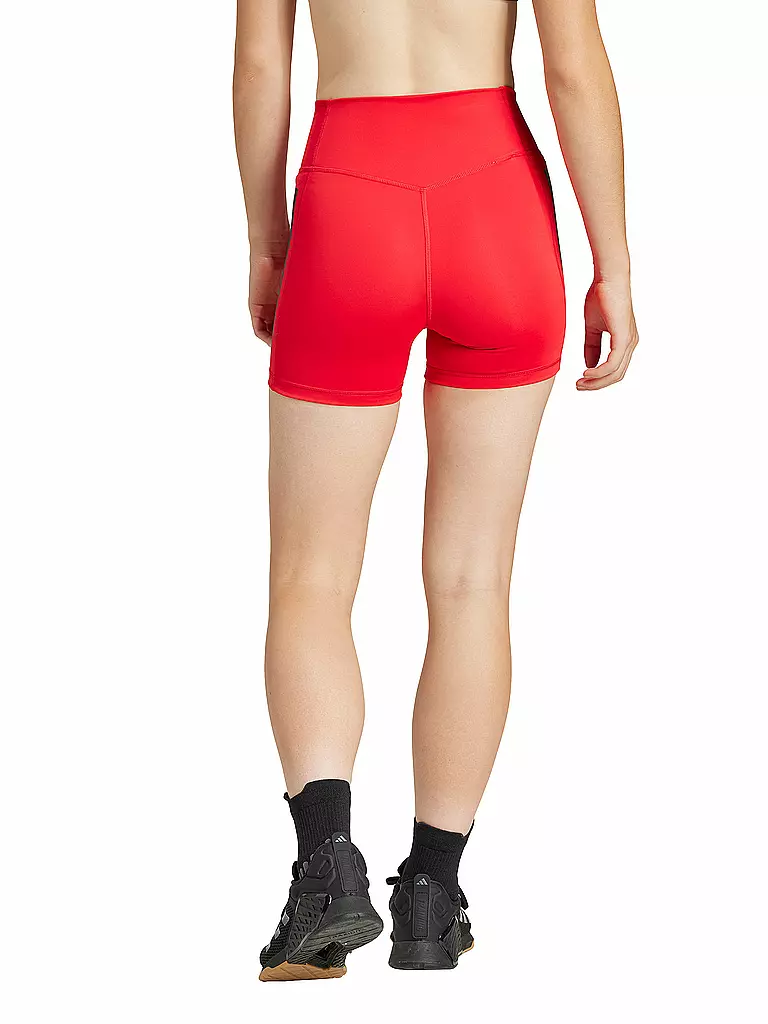 ADIDAS | Fitnessshort da donna OPT 3S | Rosso