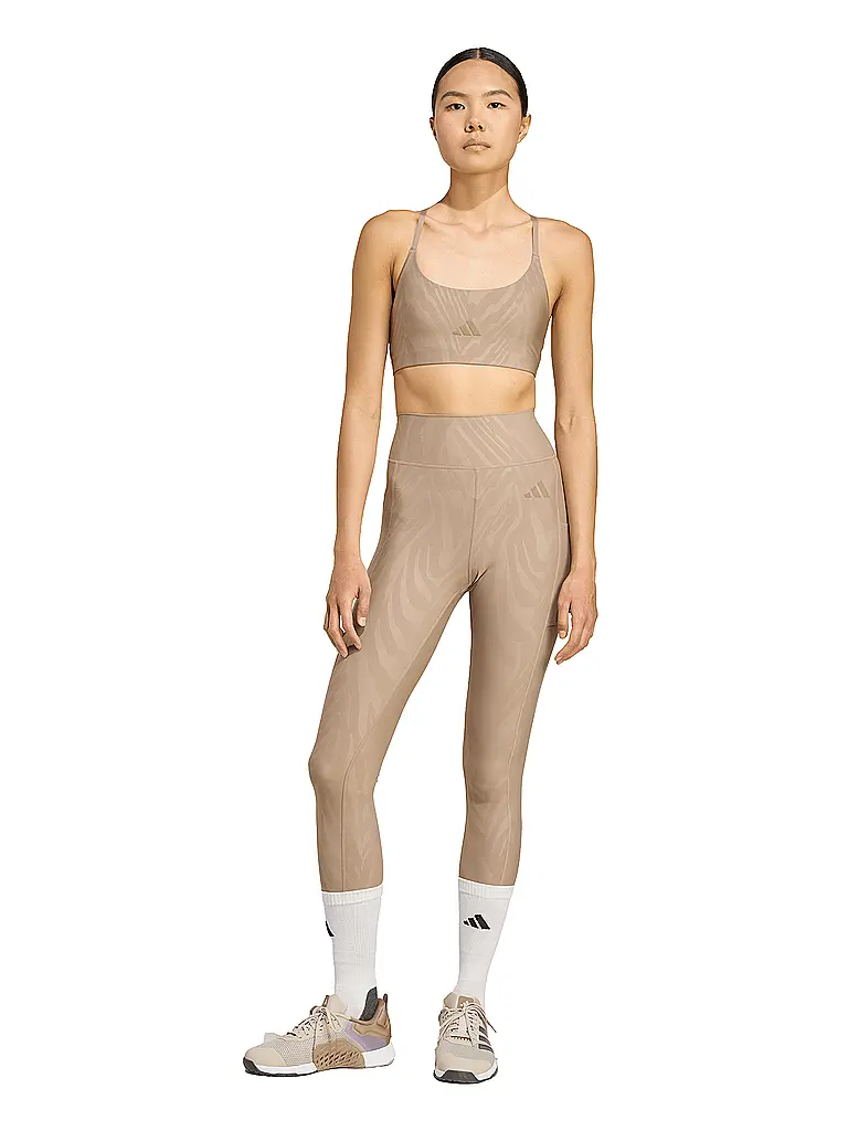 ADIDAS | Fitnesstight da donna Optime | Cammello