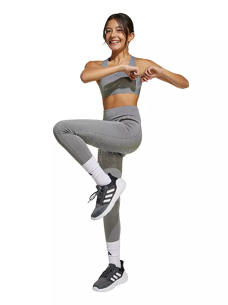 ADIDAS | Fitnesstight da ragazza JG OPT GL 7/8 | Grigio