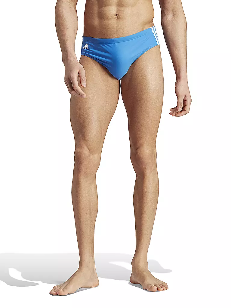 ADIDAS | Herren Badeslip 3S Trunk | Blu