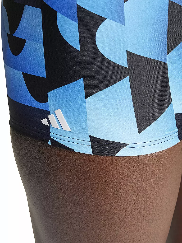 ADIDAS | Herren Beinbadehose Allover Print Boxer | Blu