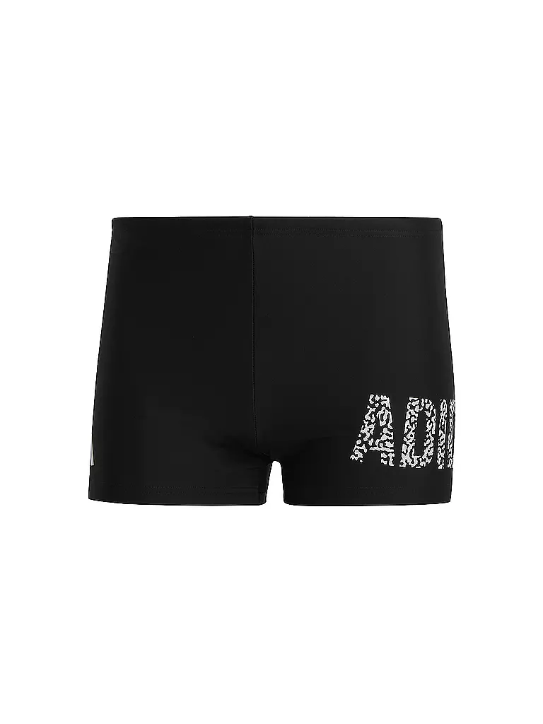 ADIDAS | Herren Beinbadehose Wording Swim Boxer | Nero