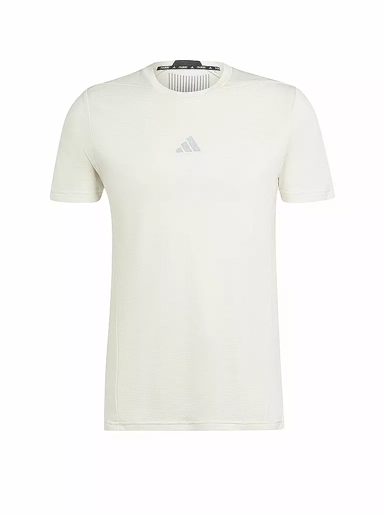 ADIDAS | Herren Fitnessshirt 	 Designed for Training HIIT Workout HEAT.RDY | Bianco