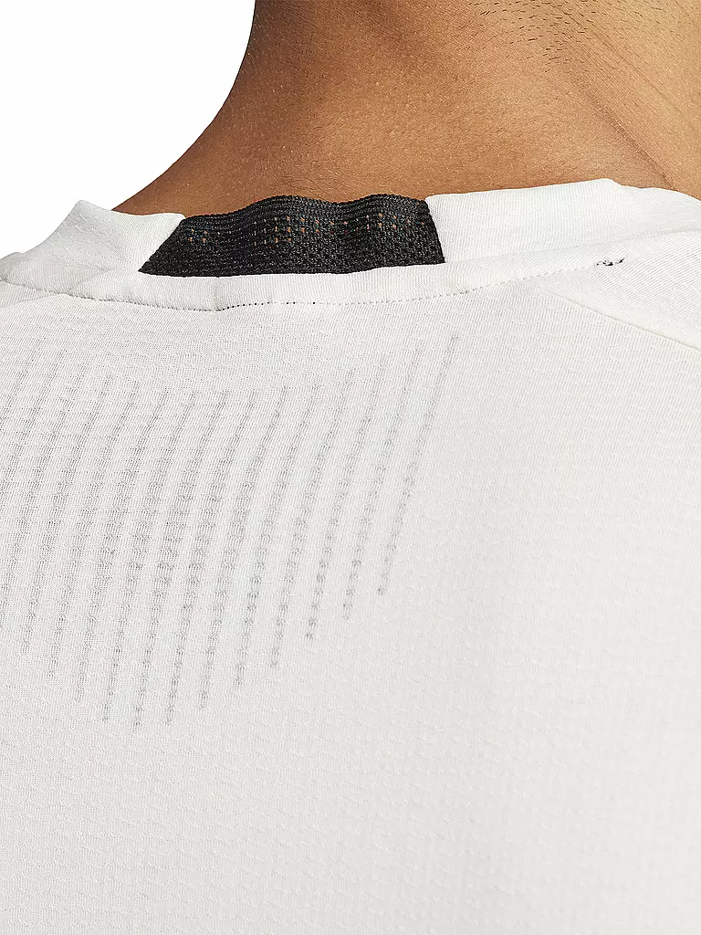 ADIDAS | Herren Fitnessshirt 	 Designed for Training HIIT Workout HEAT.RDY | Bianco