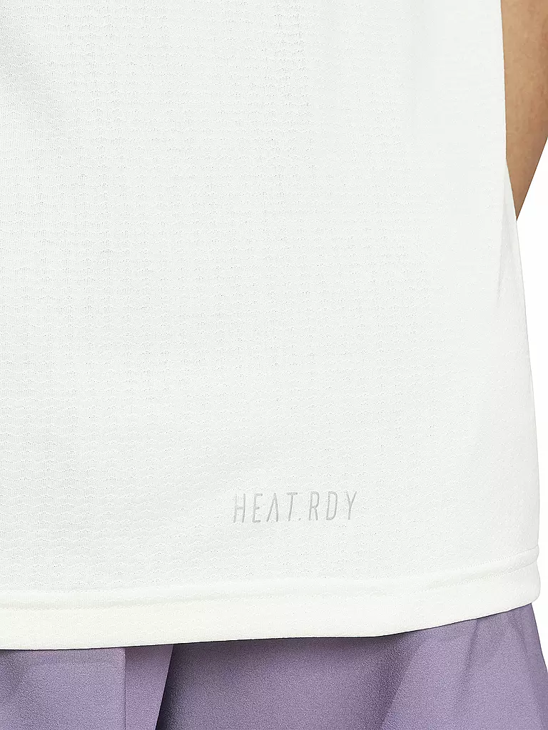ADIDAS | Herren Fitnessshirt 	 Designed for Training HIIT Workout HEAT.RDY | Bianco